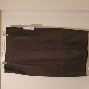 NWT Olive Pencil Skirt
